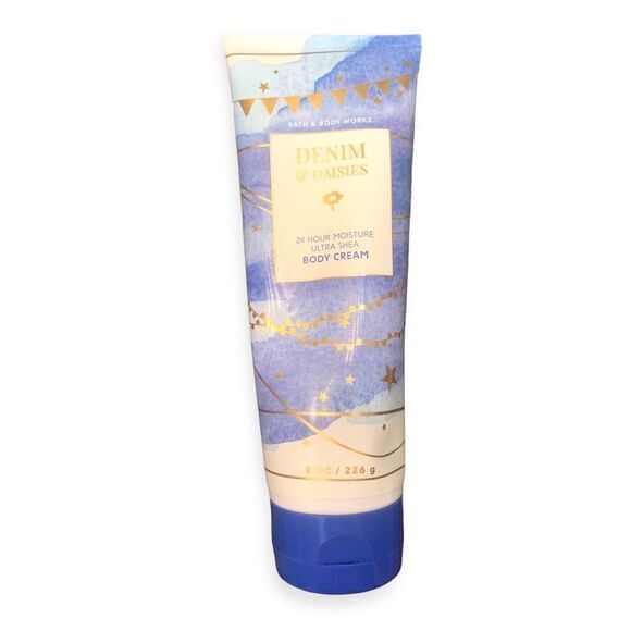 Bath and Body Works DENIM & DAISIES Ultra Shea Body Cream 8 oz - Picture 1 of 1